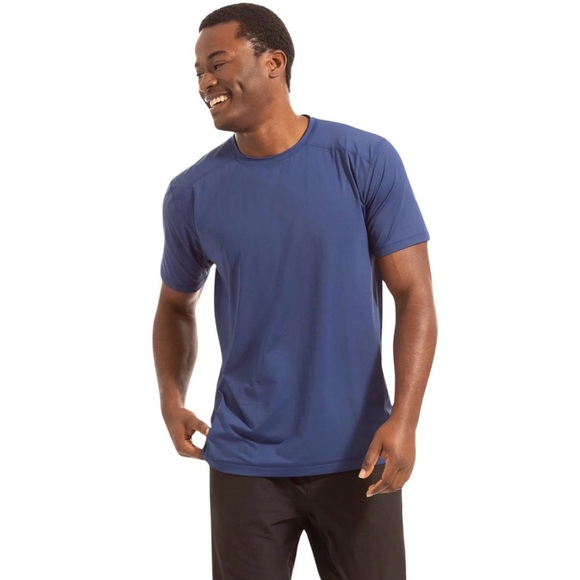 BloqUV 50+ UPF Men’s Short Sleeve Crew Shirt - Picture 1 of 8